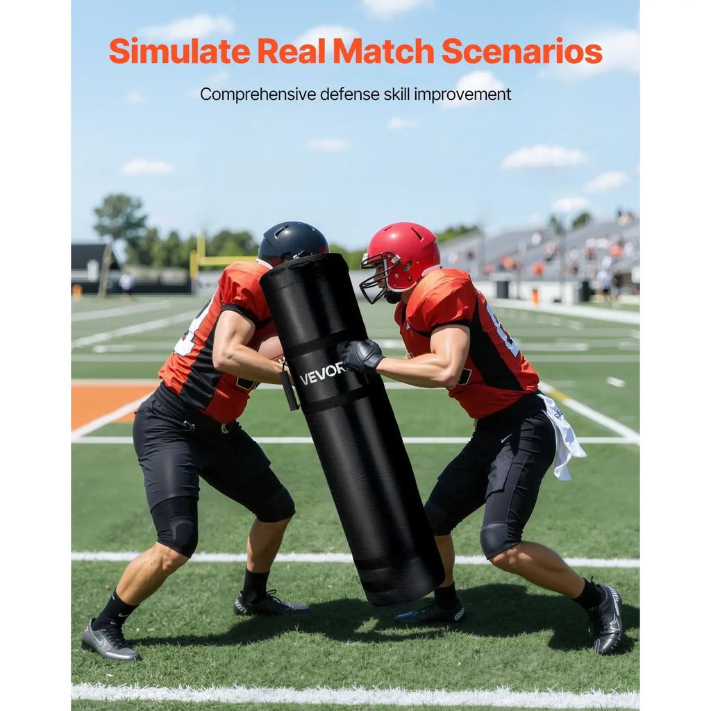 Heavy Duty 48x12 Inch High-Density Sponge Blocking Pad Football Tackling Dummy Model D0100X3B2BT for Practice High Equipment