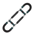 40KG u shape Hand Gripper Strengths Twister Arm Trainer Power Twister Bar Fitness Equipment for Men and Women Home Workout