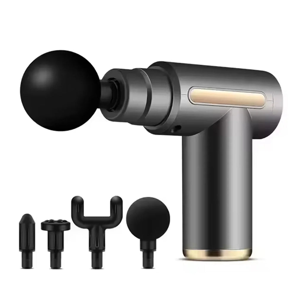 New Upgraded Portable Massage Gun Deep Tissue Muscle Relief Rechargeable Battery, Ideal For Back & Neck,Gift For Everyon