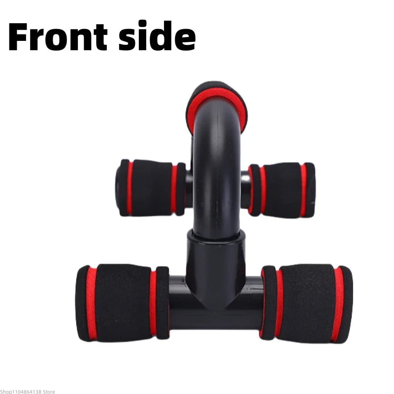 I-Shaped Prone Push Up Support Fitness Equipment for Chest Muscle Training Home Use Foam Pushup Stand for Strength Workout