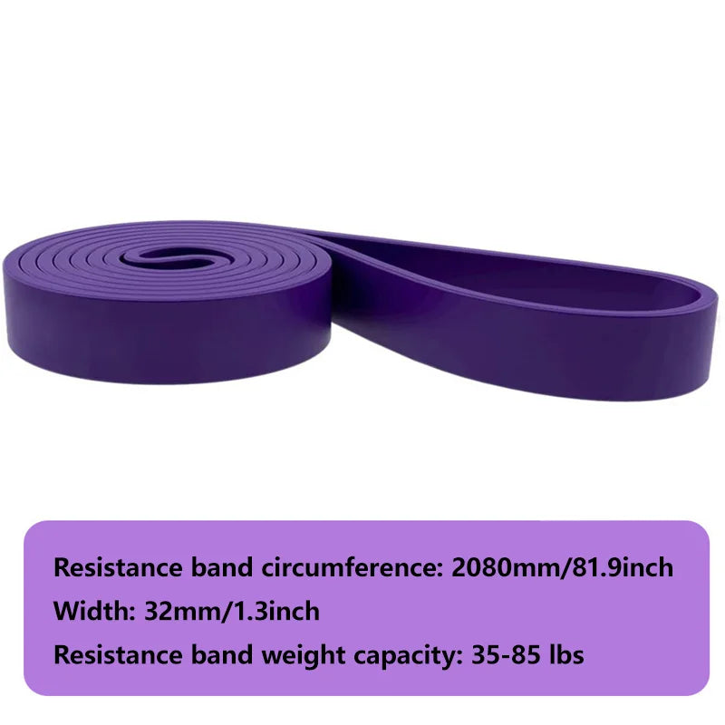 Tough Latex Resistance Band Elastic Exercise Strength Pull-Ups Auxiliary Band Chewing Gum Fitness Equipment Strengthening Train1