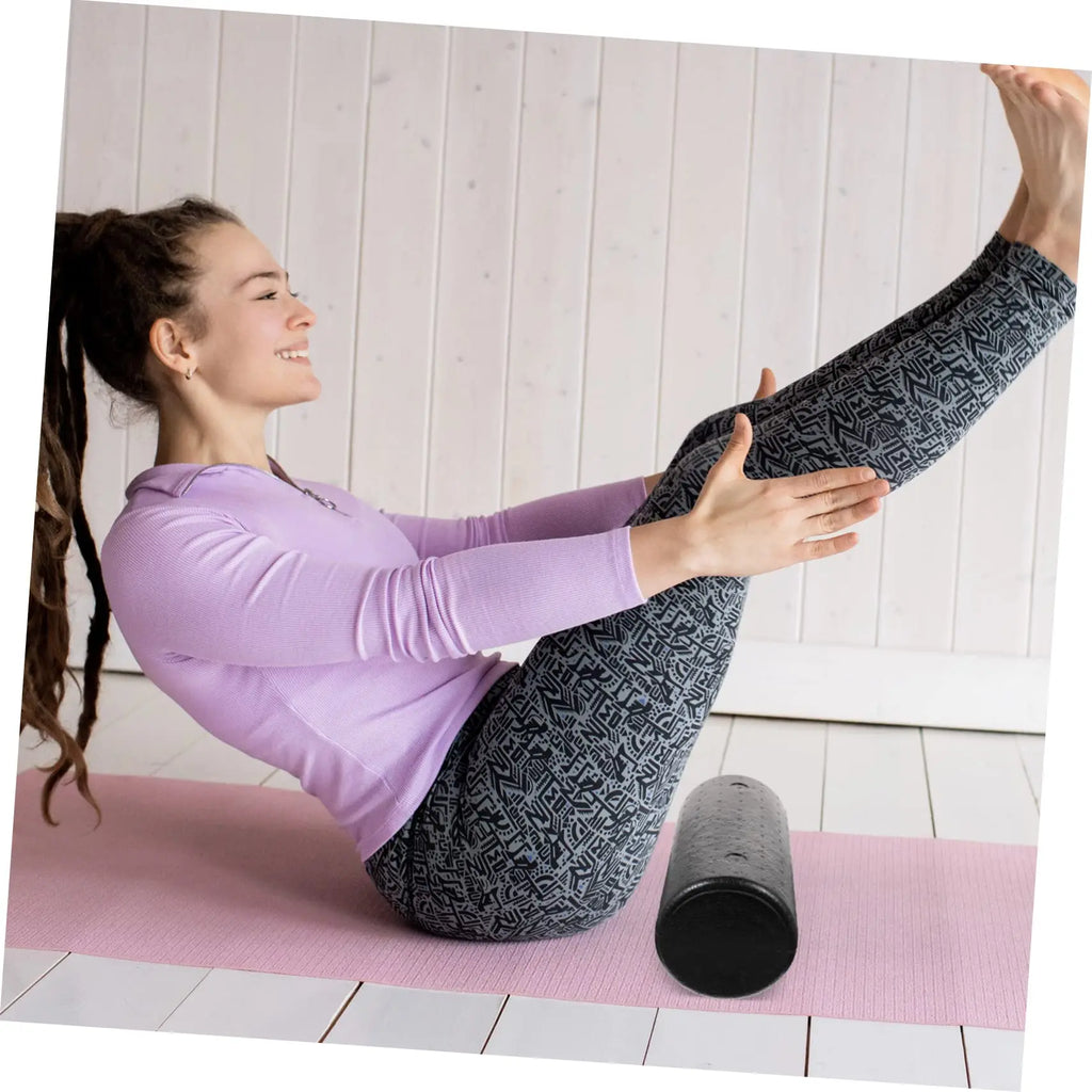 EPP Yoga Pilates Foam Roller 45cm Fitness Equipment Massage Roller Body Exercise Training Muscle Release for Women Men