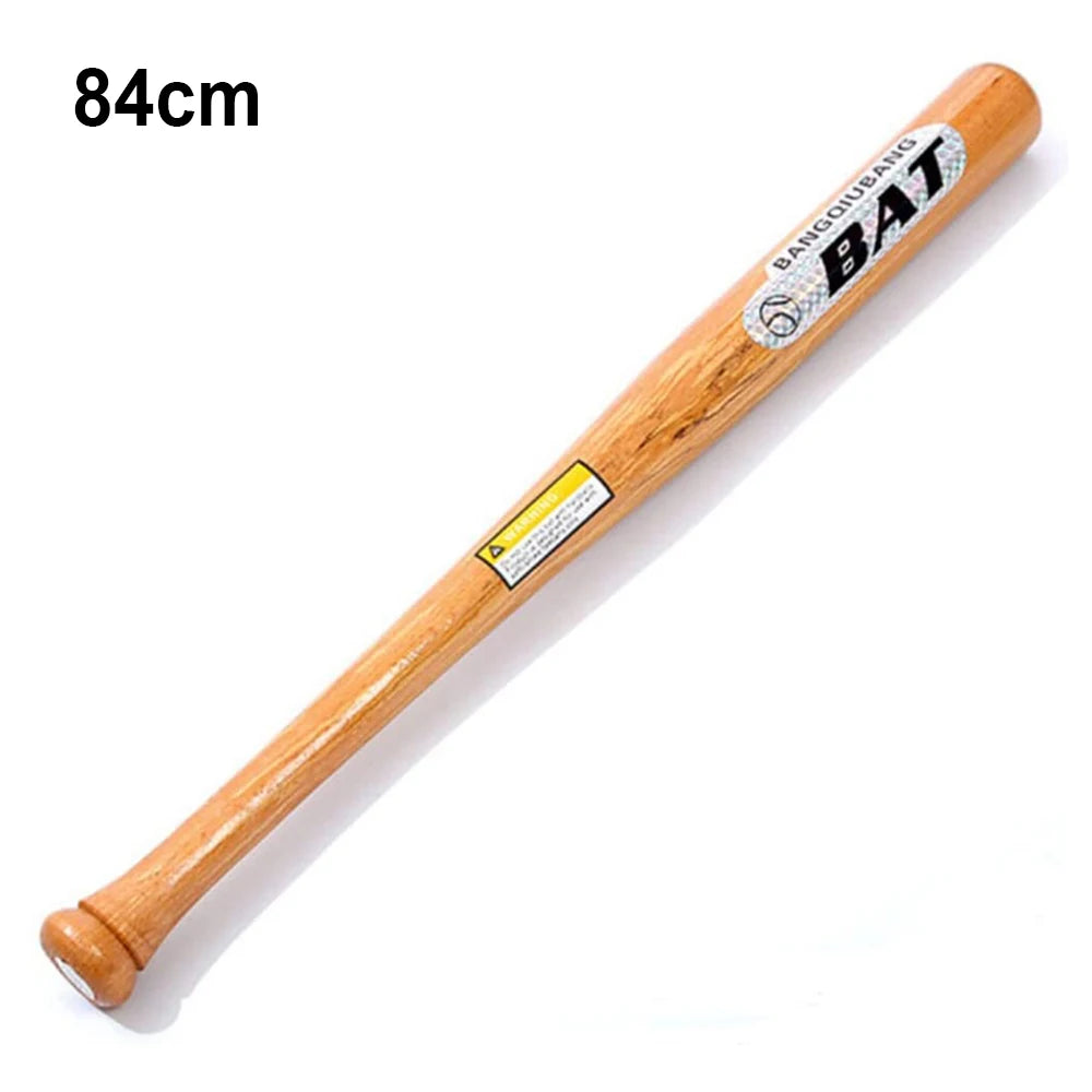 54cm 64cm 74cm 84cm Solid Wood Baseball Bat Tball Bat Professional Hardwood Baseball Stick Sports Fitness Equipment