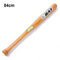 54cm 64cm 74cm 84cm Solid Wood Baseball Bat Tball Bat Professional Hardwood Baseball Stick Sports Fitness Equipment