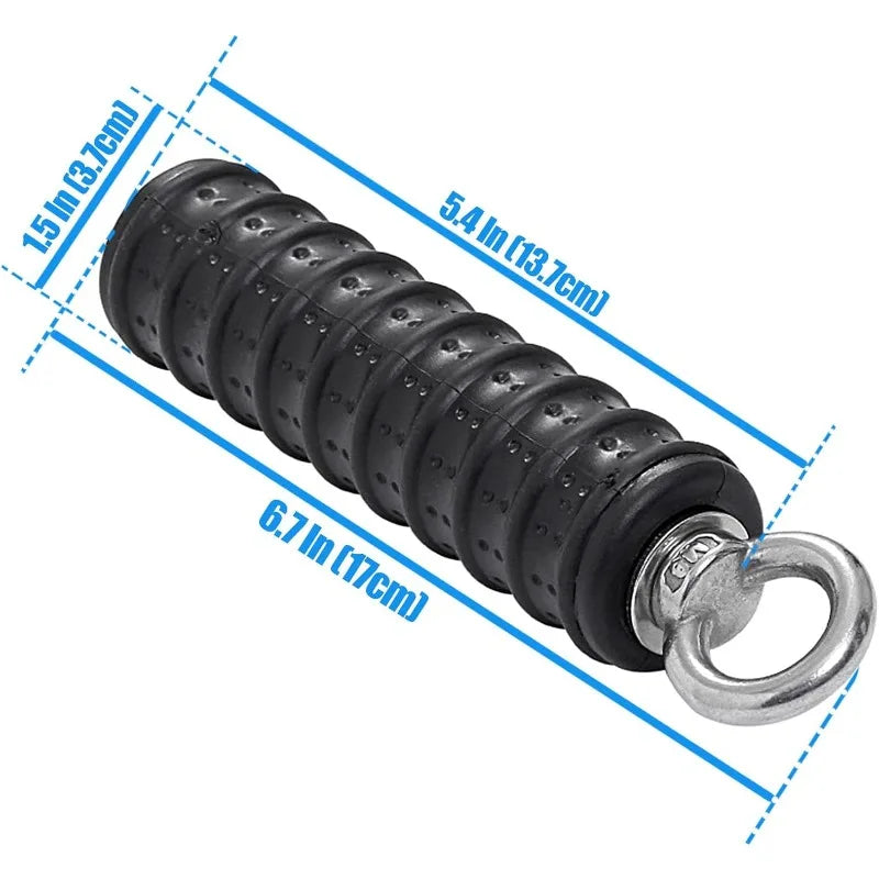 2pcs Push Down Single Gym Handle Tricep Strength Pull Up Hand Grips for Cable Machine Attachment Arm Fitness Equipment