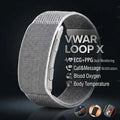 VWAR Loop X ECG Smart Bracelet Heart Rate Blood Pressure Waterproof Sport Fitness Tracker 2026 New Screenless Health Smartwatch
