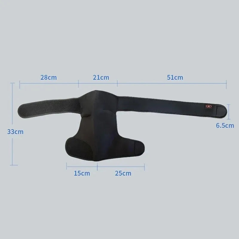 Shoulder Brace with Pressure Pad, Suitable for Both Men and Women, Adjustable Shoulder Brace for Left and Right Shoulder Protect