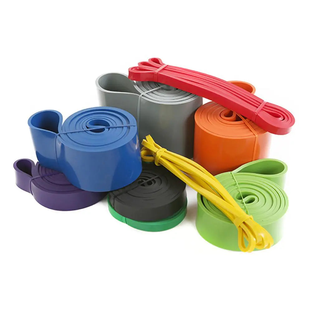 208cm Elastic Band for Fitness Resistance Crossfit Pullup Gym Body Building Musculation Training Workout Tube Fitness Equipment