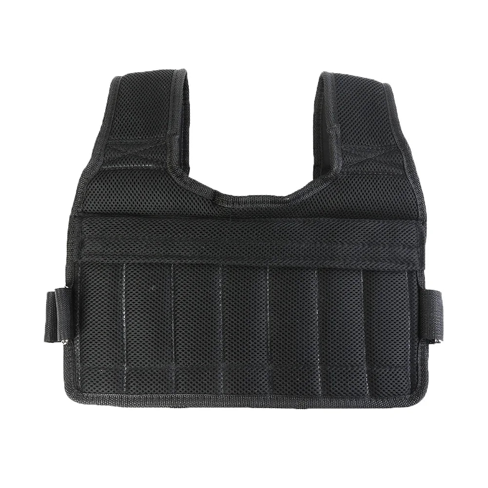3-35kg Durable Loading Weighted Vest Adjustable Weight Training Exercise Waistcoat Jacket Sand Clothing Boxing Fitness Equipment