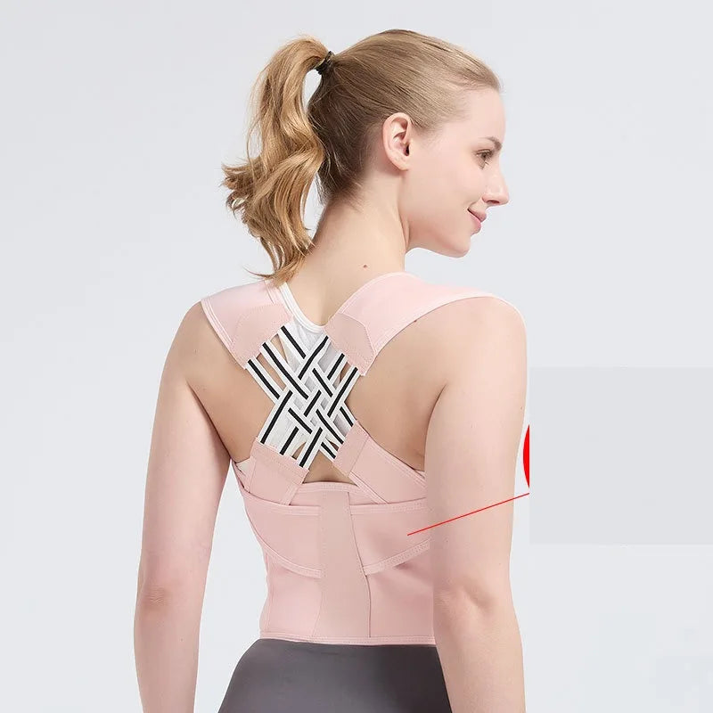 New Adult Posture Corrector Belt Breathable Back Correction Strap Women Men Back Support Sitting Position Correction Tool
