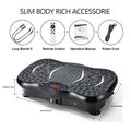 Fat Shaking Machine Bluetooth Full Body Fat-Burning Adjustable Speed Workout Vibrate Stand For Home Training & Fitness Equipment