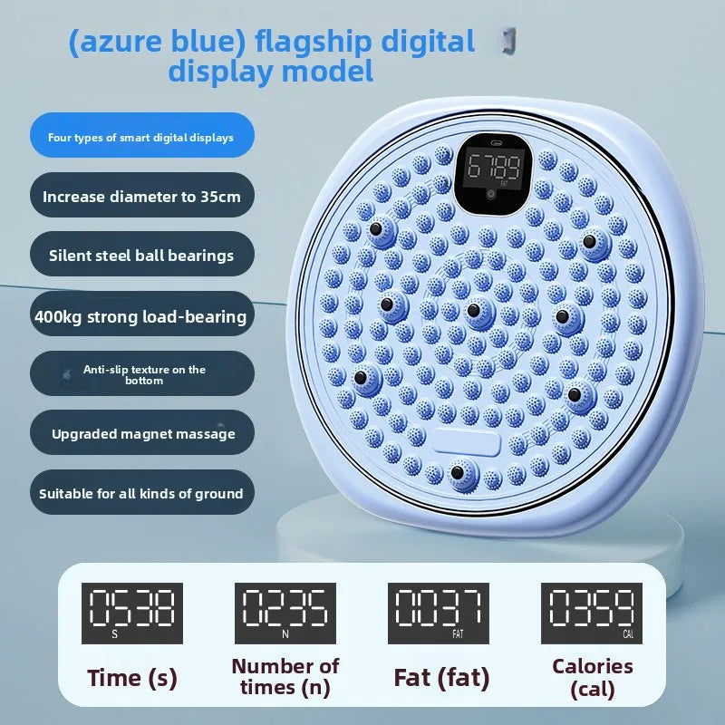 Exercise Waist Twisting Disc Foot Massage Waist Torsion Disc Fitness Equipment Portable Magnetic Foot Massage Twisting Machine