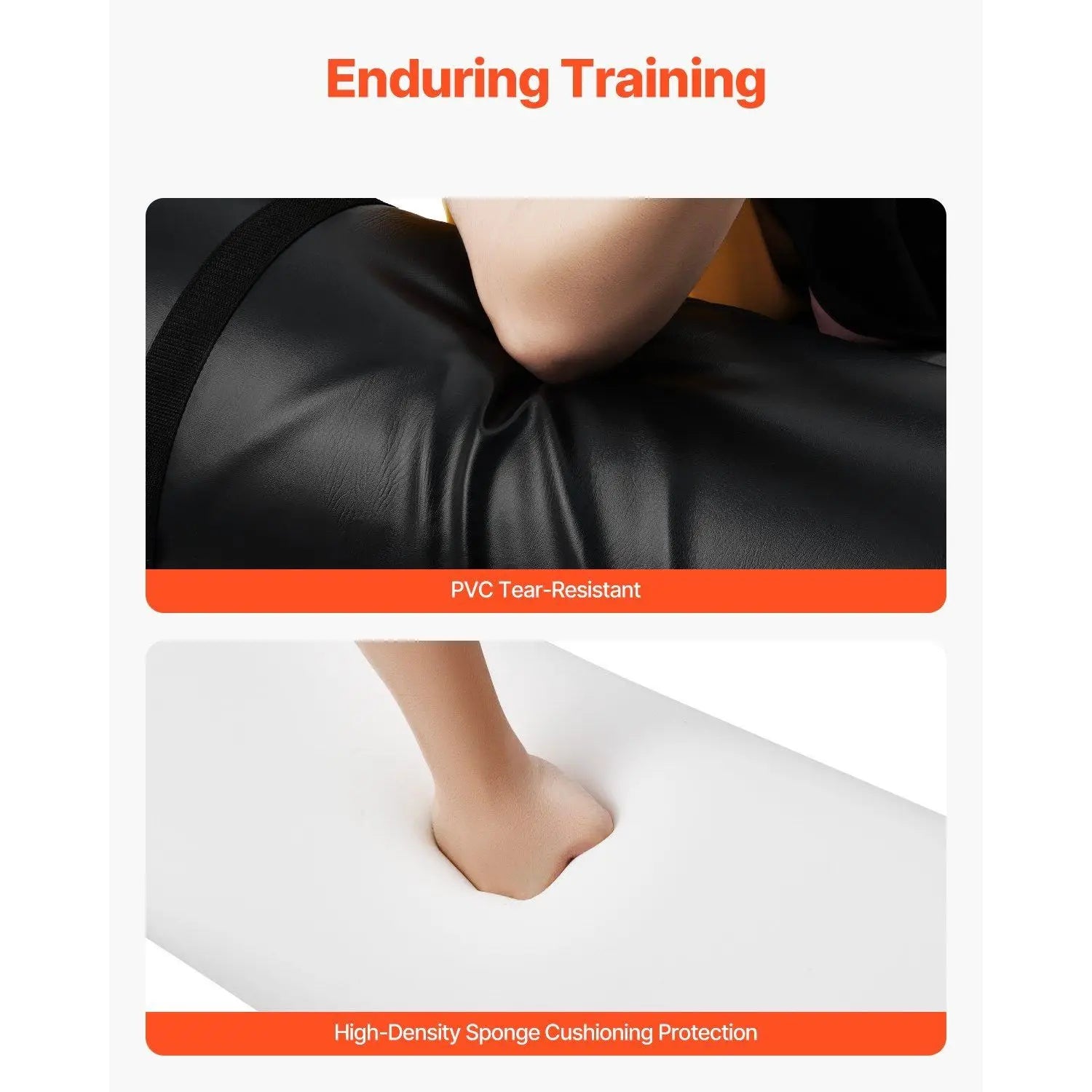 Heavy Duty 48x12 Inch High-Density Sponge Blocking Pad Football Tackling Dummy Model D0100X3B2BT for Practice High Equipment