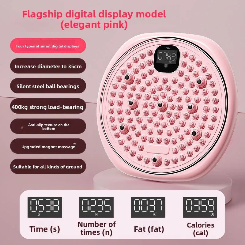 Exercise Waist Twisting Disc Foot Massage Waist Torsion Disc Fitness Equipment Portable Magnetic Foot Massage Twisting Machine