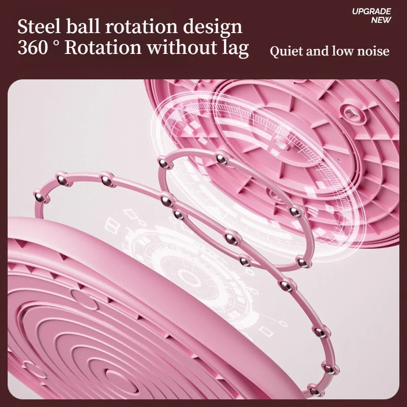 Exercise Waist Twisting Disc Foot Massage Waist Torsion Disc Fitness Equipment Portable Magnetic Foot Massage Twisting Machine