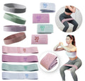 New Fabric Resistance Hip Booty Bands Glute Thigh Elastic Workout Squat Circle Stretch