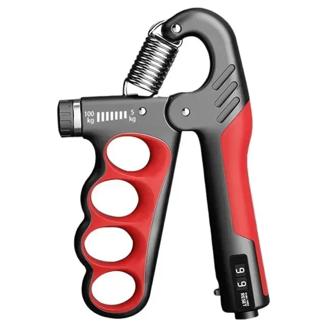 5-165Kg Grip Strength Trainer, Hand Grip Strengthener, Adjustable Resistance Forearm Strengthener, Perfect for Musician Athletes
