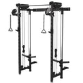 Foldable squat rack wall bird comprehensive trainer free bench press high pull-down Large Fitness Equipment Integrated