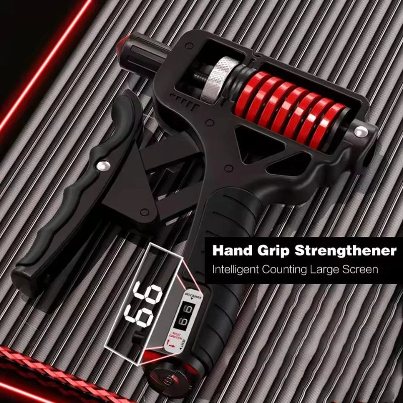 5-165Kg Grip Strength Trainer, Hand Grip Strengthener, Adjustable Resistance Forearm Strengthener, Perfect for Musician Athletes