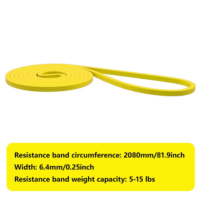 Tough Latex Resistance Band Elastic Exercise Strength Pull-Ups Auxiliary Band Chewing Gum Fitness Equipment Strengthening Train1