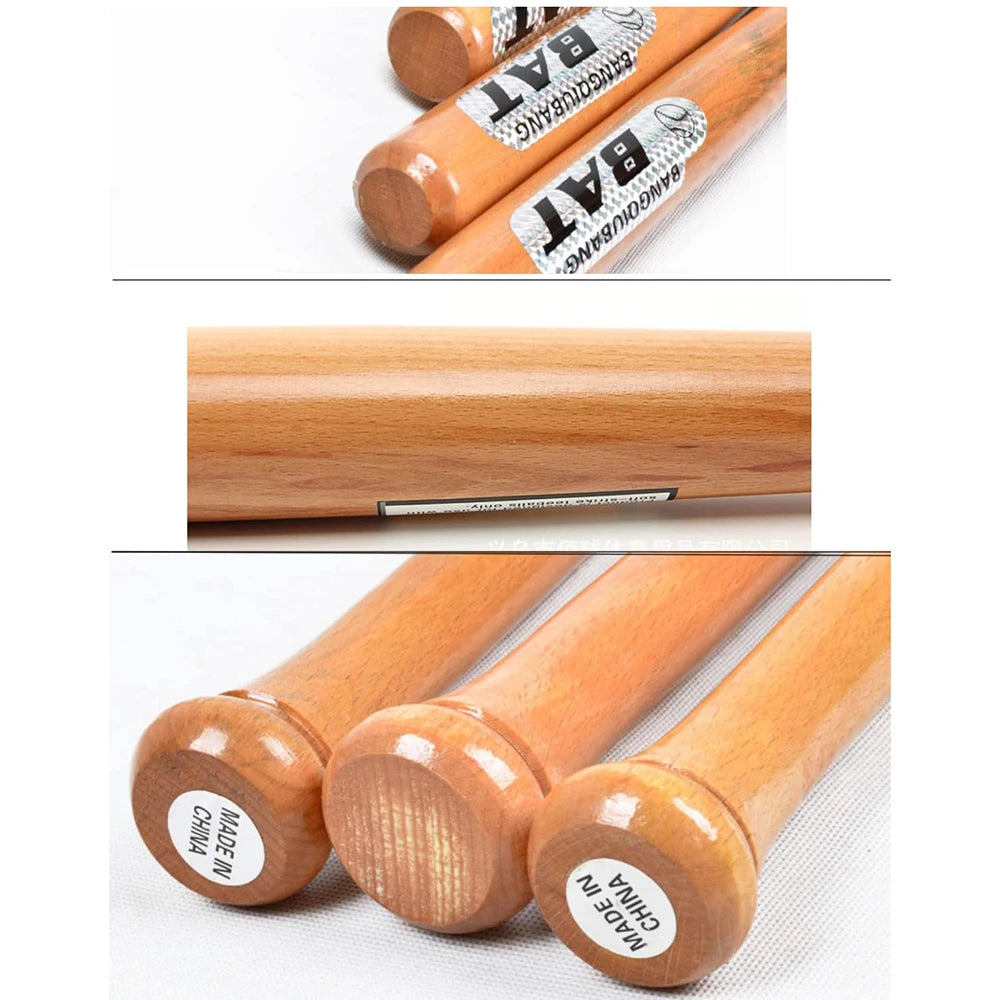 54cm 64cm 74cm 84cm Solid Wood Baseball Bat Tball Bat Professional Hardwood Baseball Stick Sports Fitness Equipment