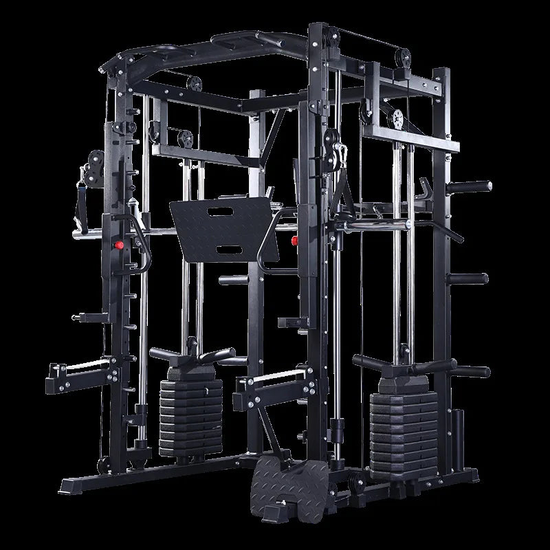 MIYAUP Commercial Squat Bench Press Integrated Gantry Smith Machine Comprehensive Training Fitness Equipment