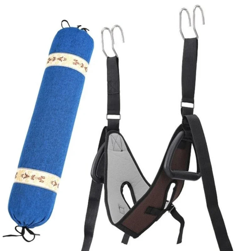 Neck Suspension Neck Stretching Device Cervical Traction Belt Strap Cervical Horizontal Bar Suspension Household Traction Belt