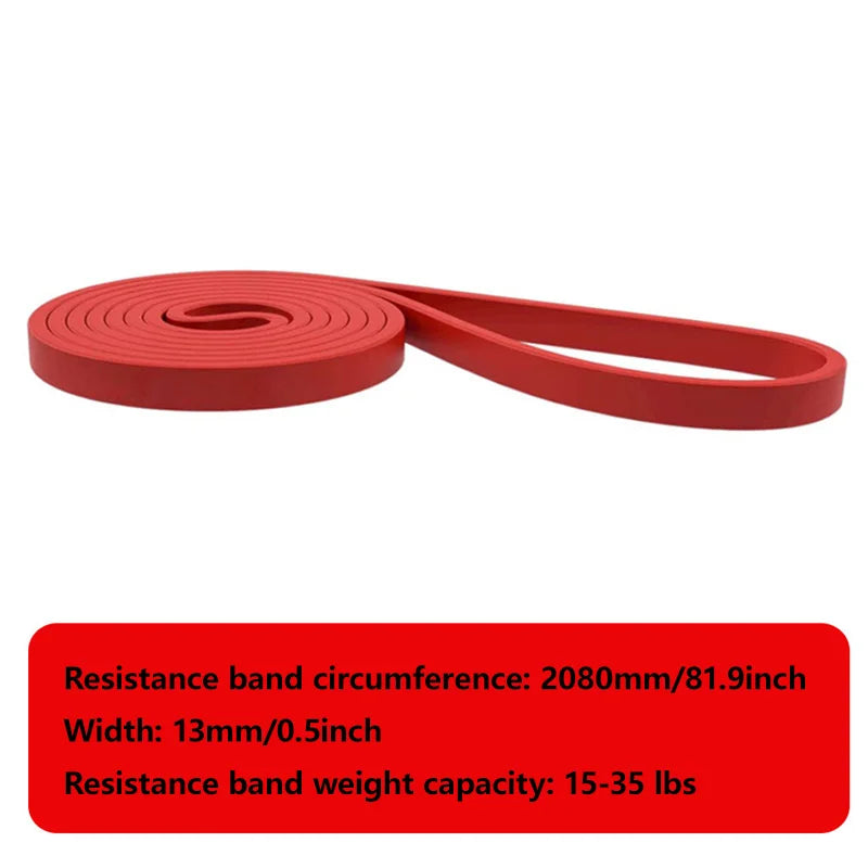 Tough Latex Resistance Band Elastic Exercise Strength Pull-Ups Auxiliary Band Chewing Gum Fitness Equipment Strengthening Train1