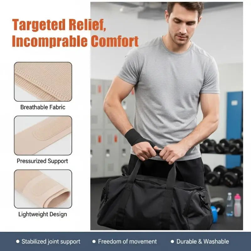 Ergonomic Wrist Brace with Thumb Support Relieves Arthritis and Finger Pain Perfect for Extended Use
