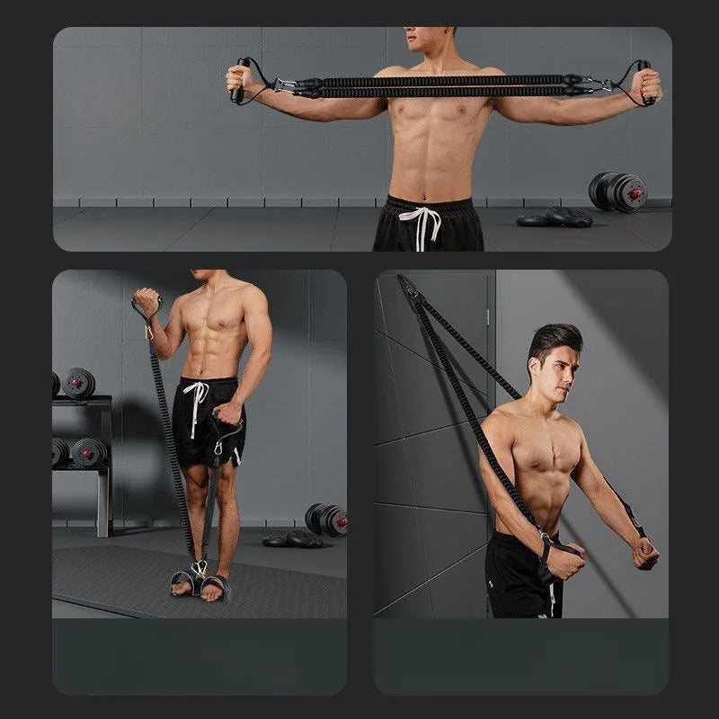 Pedal Tension Rope Abdominal Strength Elastic Rope Home Multi-functional Fitness Resistance Band Exercise Fitness Equipment